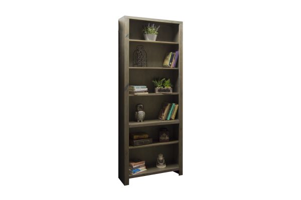 Joshua Creek 84 inch 6-shelf Bookcase - Barnwood