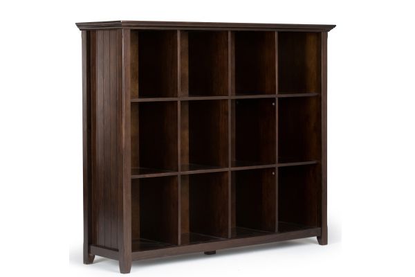 Acadian 12 Cube Storage - Brunette