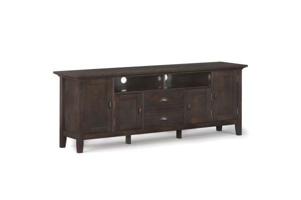 Redmond 72 inch TV Media Stand - Brunette 