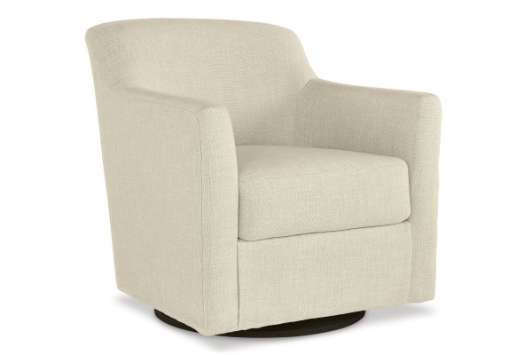 Bradney Swivel Accent Chair - Linen