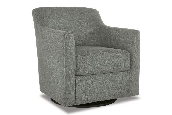 Bradney Swivel Accent Chair - Smoke