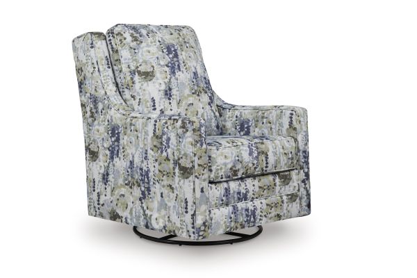 Dustinford Swivel Glider Accent Chair