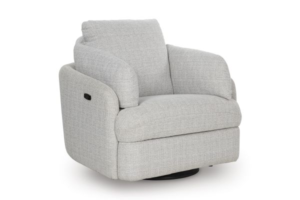Alainmont Next-Gen Nuvella Swivel Power Recliner