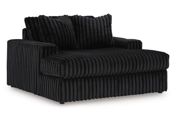 Midnight-Madness Oversized Chaise