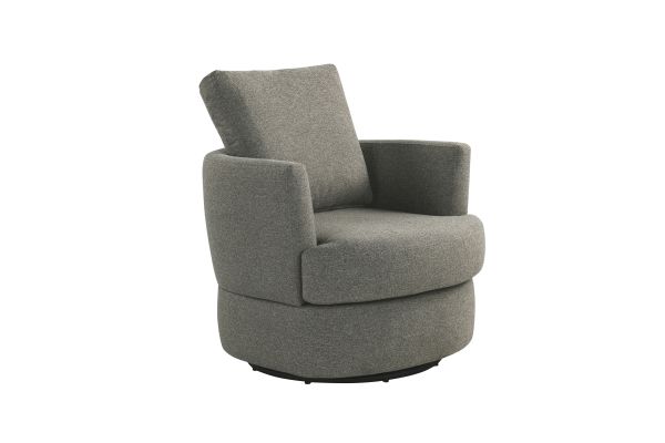 Eddington Swivel Accent Chair - Grey