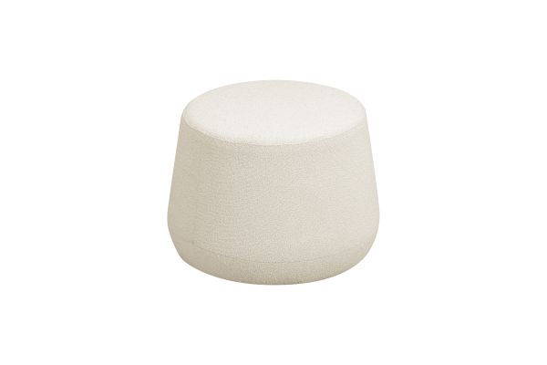 Greyson Ottoman - Snow