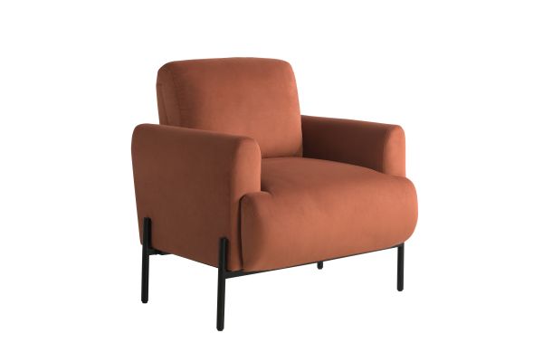 Kiley Accent Chair - Rust