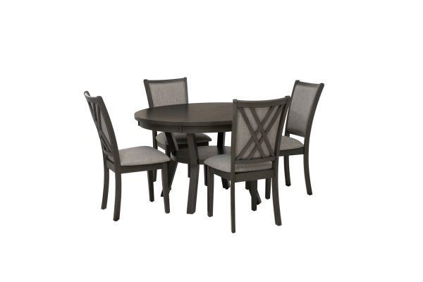 Cormac Grey 5-Piece Dining Set