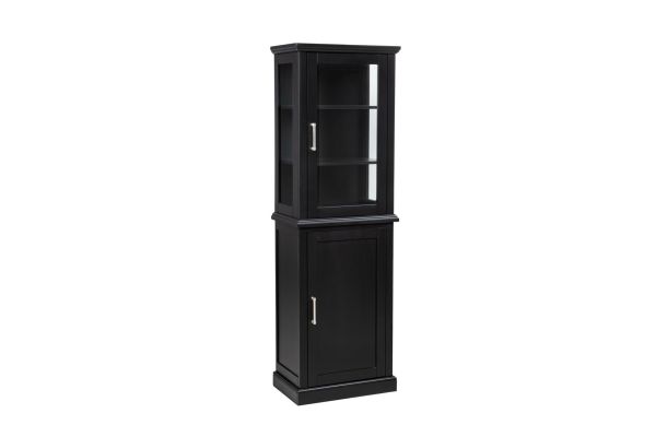 Scarsdale Tall Black Cabinet