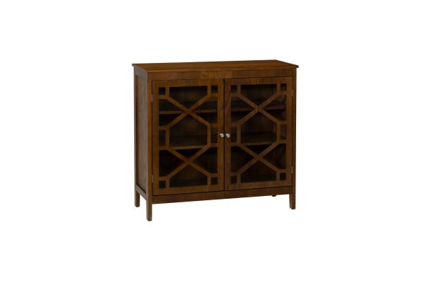 Fetti Brown Wood Large Cabinet