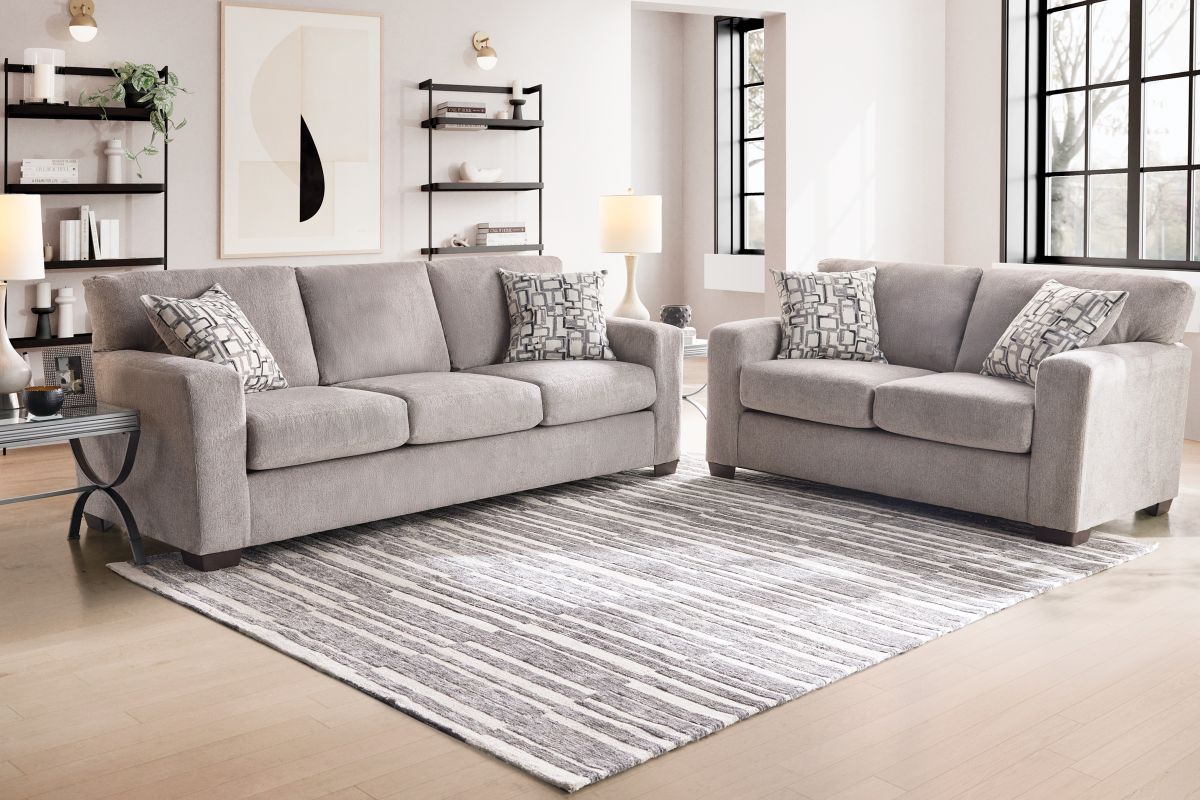 Presley Taupe Sofa 8