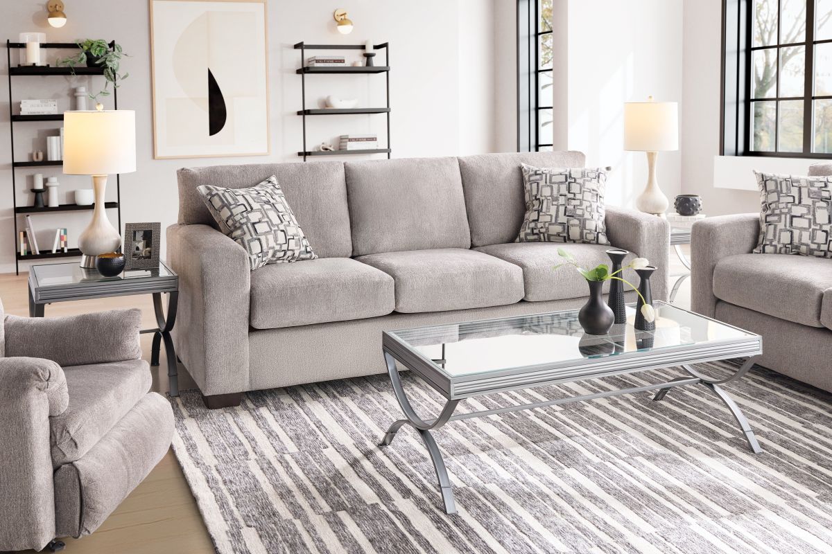 Presley Taupe Loveseat 2