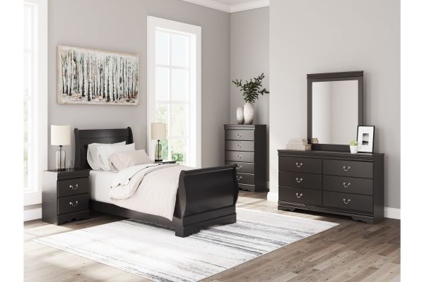 Huey Vineyard Twin Sleigh Bed