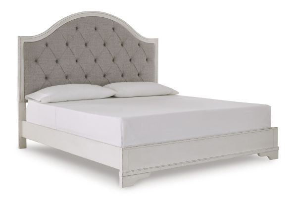 Blendon King Upholstered Panel Bed