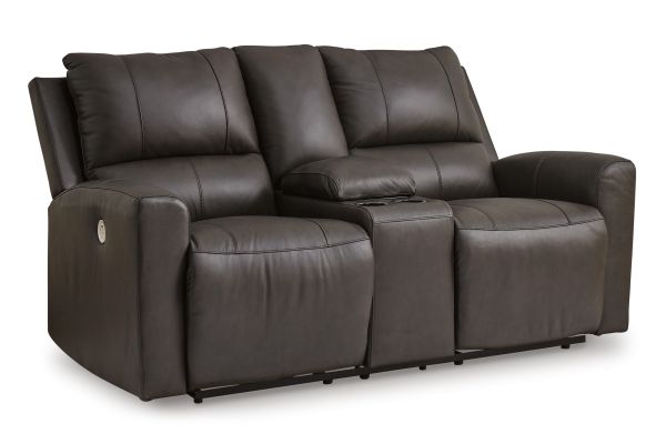 Boxmere Power Reclining Loveseat with Console