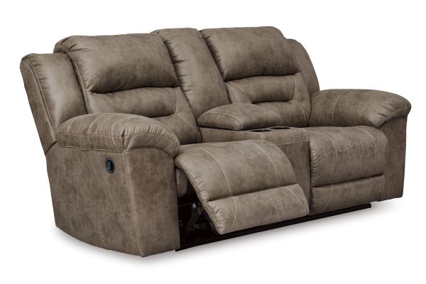 Stoneland Reclining Loveseat with Console
