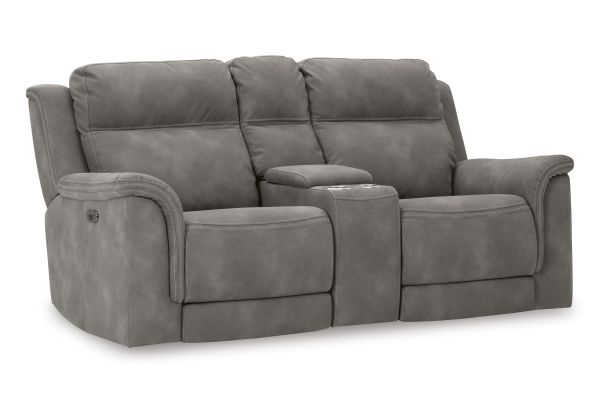 Next-Gen DuraPella Power Reclining Loveseat with Console