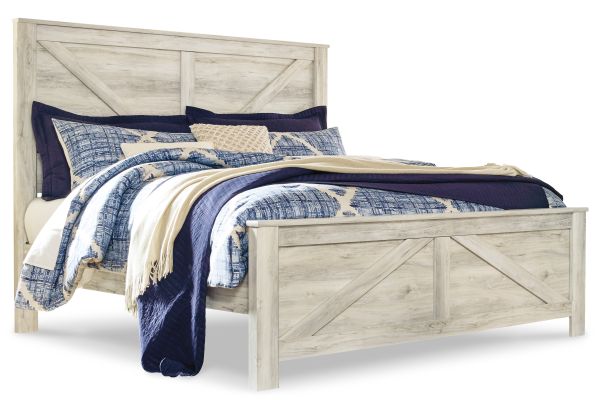Bellaby King Crossbuck Panel Bed