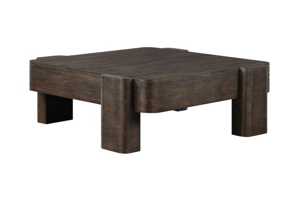Salina Espresso Square Coffee Table
