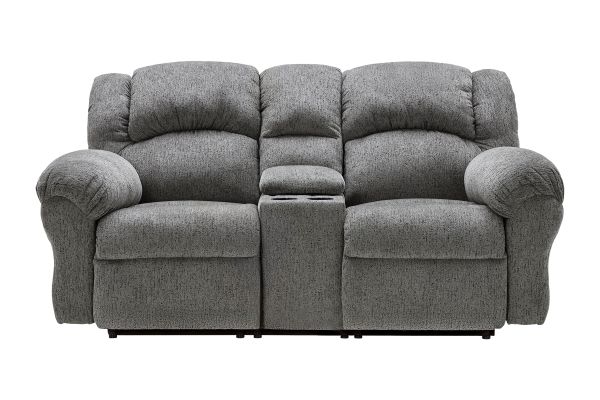 Dean Reclining Console Loveseat