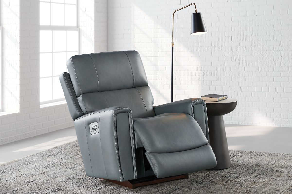 Apollo Quad Power Leather Rocker Recliner by La-Z-Boy 2