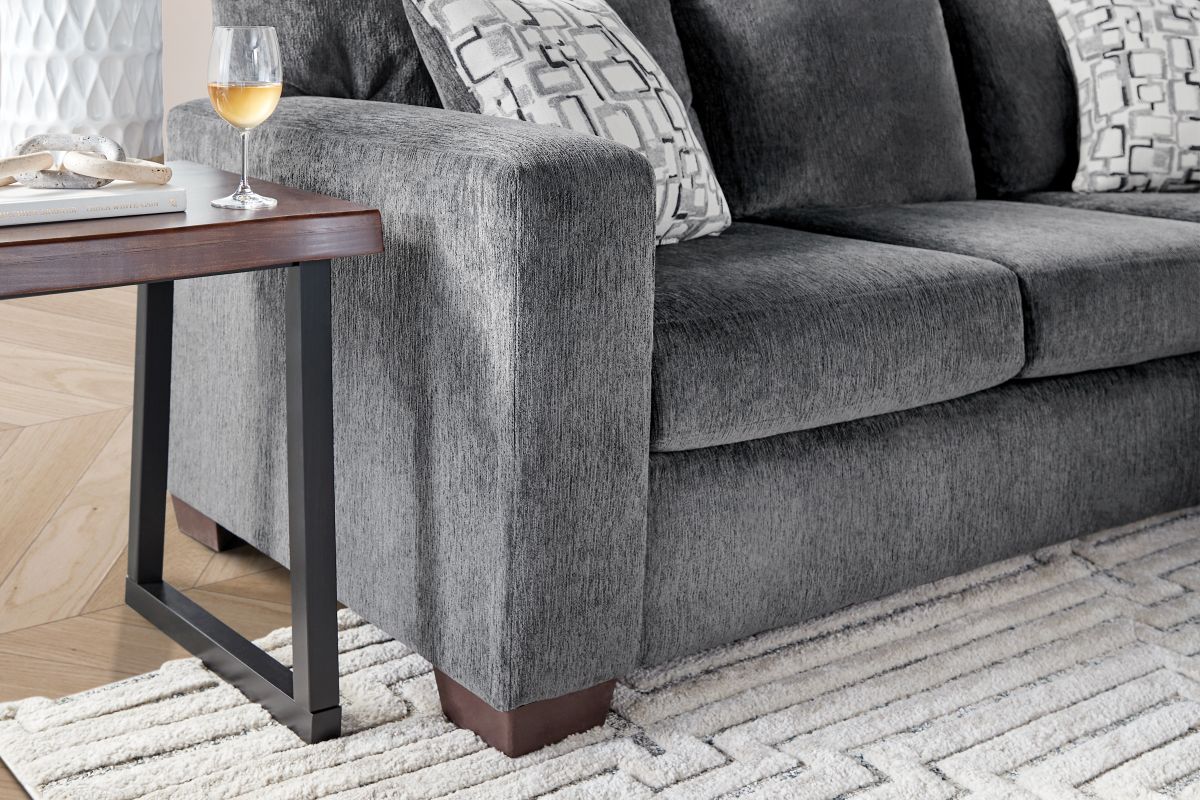 Presley Stone 2-Piece Sectional with Left Arm Facing Chaise 9