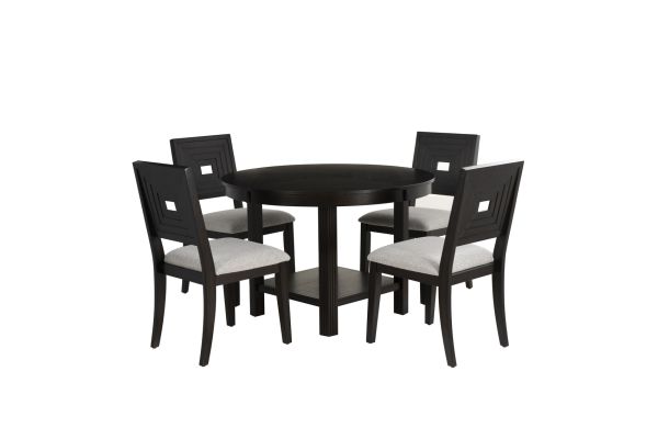 Ingram 5-Piece Espresso Dining Set