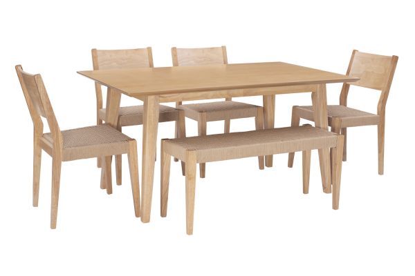 Cosgrove Natural 6 Piece Dining Set