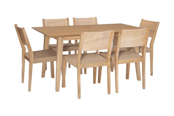 Cosgrove Natural 7 Piece Dining Set