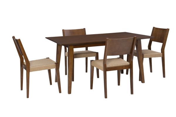 Cosgrove Brown 5 Piece Dining Set
