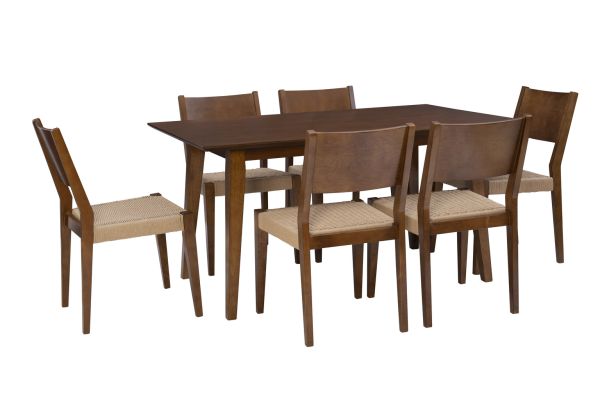 Cosgrove Brown 7 Piece Dining Set