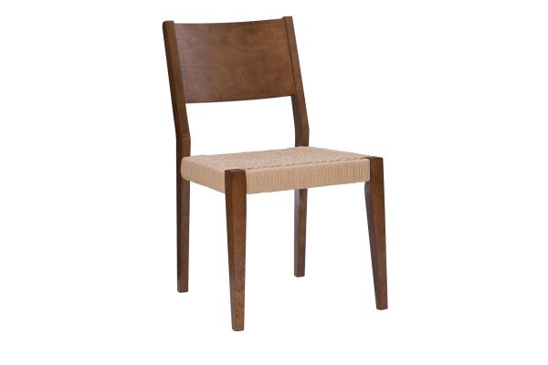 Cosgrove Brown Dining Chair Rope Seat (Set of Two)
