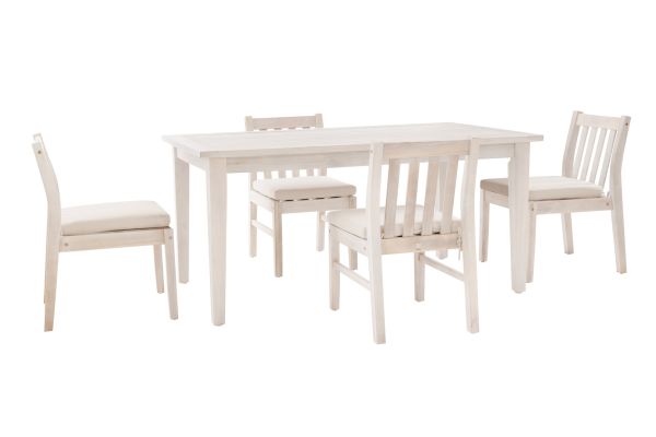 Svana Natural Dining Set 5-Piece