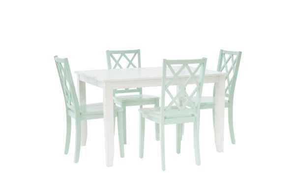 Maui 5-Piece Mint Dining Set