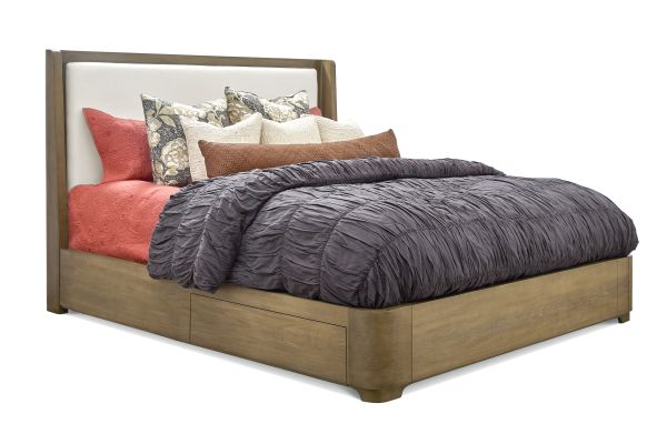 Normandy - King Upholstered Storage Bed