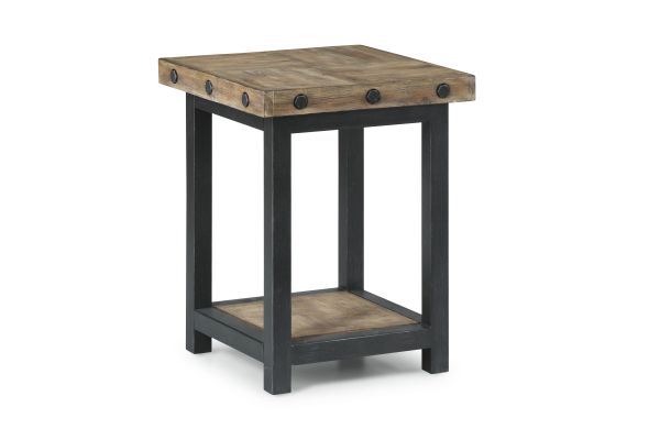Carpenter Natural Chairside Table