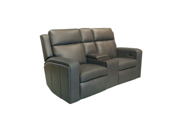 Wyatt Power Reclining Loveseat with Console