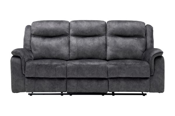 Keaton Grey Reclining Sofa