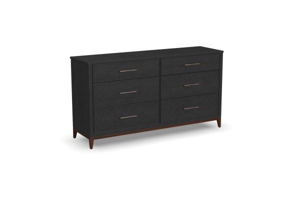 Waterfall Black Dresser