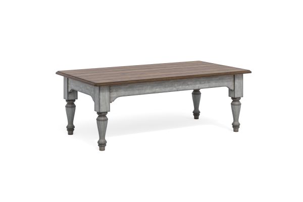 Plymouth Gray Rectangular Coffee Table