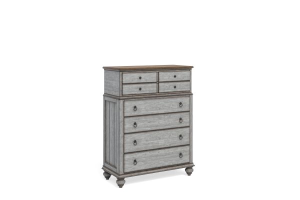 Plymouth Gray Drawer Chest