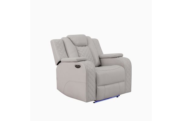 Radiant Power Recliner - Gray
