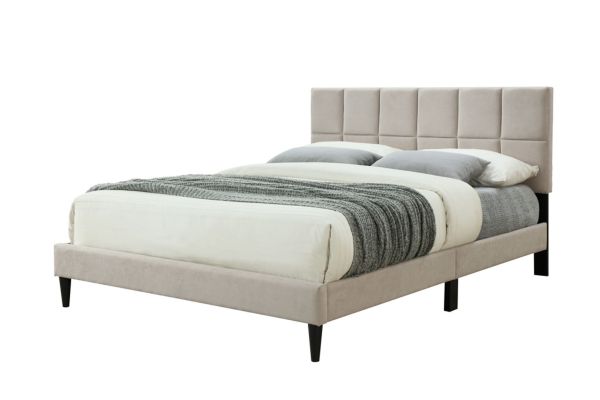 Evelyn King Channel Bed in a Box with USB Port