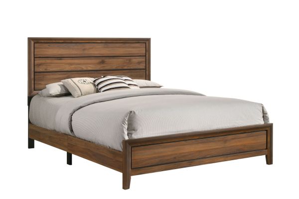 Kennedy Queen Panel Bed in a Box with USB Port