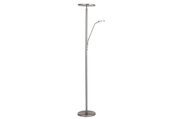 Monet Floor Lamp - Brushed Nickel