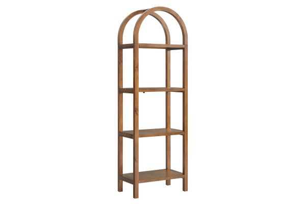 Vexley 72 Inch Tall Narrow Arched Bookshelf by Modway