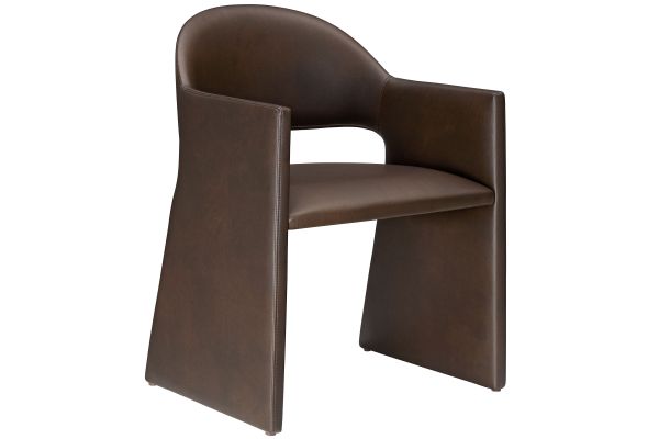 Talia Vegan Leather Dining Armchair by Modway