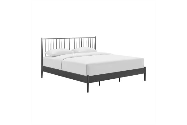 Adair Spindle Metal King Platform Bed by Modway