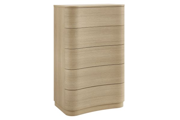 Mirae 5-Drawer Curved Dresser Chest of Drawers by Modway