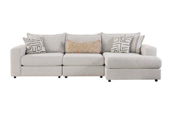 Dream 3-Piece Sectional with Right Arm Facing Chaise